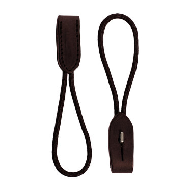 Pont Pelham avec crochet robuste Equestro Marron foncé