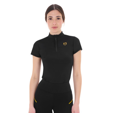 Polo avec inserts en mesh femme Equestro Polo avec inserts en mesh femme Equestro