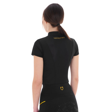 Polo avec inserts en mesh femme Equestro Polo avec inserts en mesh femme Equestro
