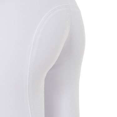 Pantalon taille haute avec grip intégral femme Equestro Blanc Pantalon taille haute avec grip intégral femme Equestro Blanc