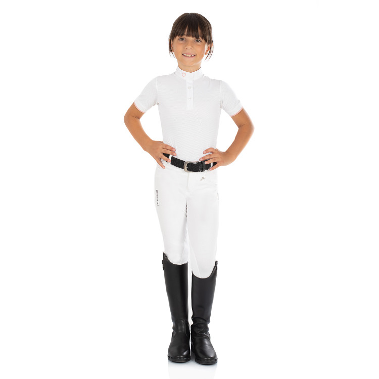 Pantalon Kasumi enfant en matériau stretch Equestro Pantalon Kasumi enfant en matériau stretch Equestro