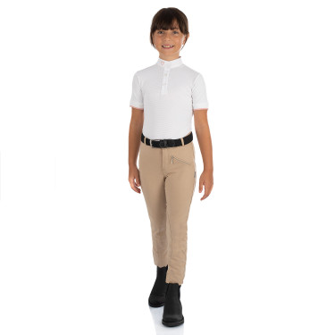 Pantalon jodhpur enfant Leilani en matériau stretch Equestro Pantalon jodhpur enfant Leilani en matériau stretch Equestro