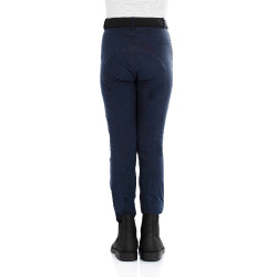 Pantalon jodhpur enfant Leilani en matériau stretch Equestro Marine Bleu marine Pantalon jodhpur enfant Leilani en matériau stretch Equestro Marine Bleu marine