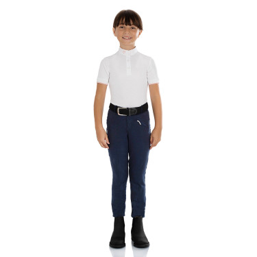 Pantalon jodhpur enfant Leilani en matériau stretch Equestro Pantalon jodhpur enfant Leilani en matériau stretch Equestro