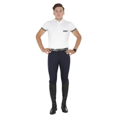 Pantalon homme Crono en coton stretch Equestro Pantalon homme Crono en coton stretch Equestro