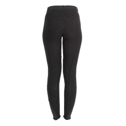 Pantalon femme Selene en coton stretch Equestro Noir