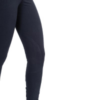 Pantalon femme Selene en coton stretch Equestro Marine Bleu marine Pantalon femme Selene en coton stretch Equestro Marine Bleu marine