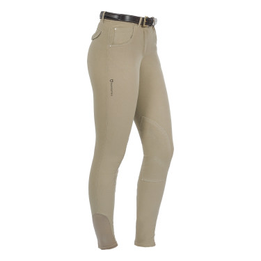 Pantalon femme Race en coton stretch Equestro Pantalon femme Race en coton stretch Equestro