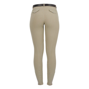Pantalon femme Race en coton stretch Equestro Pantalon femme Race en coton stretch Equestro