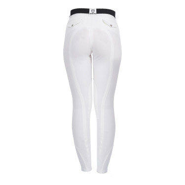 Pantalon femme Race en coton stretch Equestro Pantalon femme Race en coton stretch Equestro