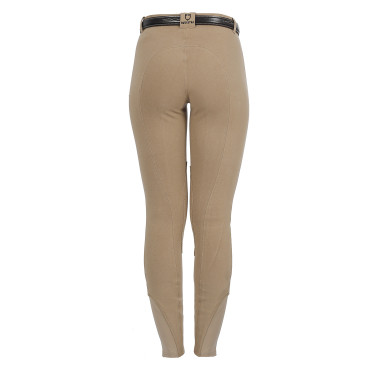 Pantalon femme Demetra en coton stretch Equestro Pantalon femme Demetra en coton stretch Equestro