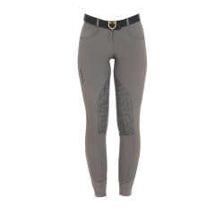 Pantalon femme avec grip genou en tissu technique Xeni Equestro