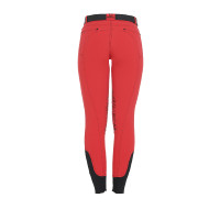Pantalon femme avec grip genou en tissu technique Xeni Equestro Bleu royal Pantalon femme avec grip genou en tissu technique Xeni Equestro Bleu royal