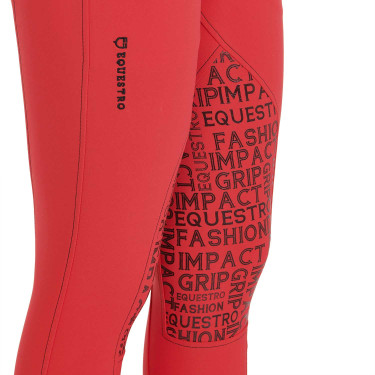 Pantalon femme avec grip genou en tissu technique Xeni Equestro Pantalon femme avec grip genou en tissu technique Xeni Equestro