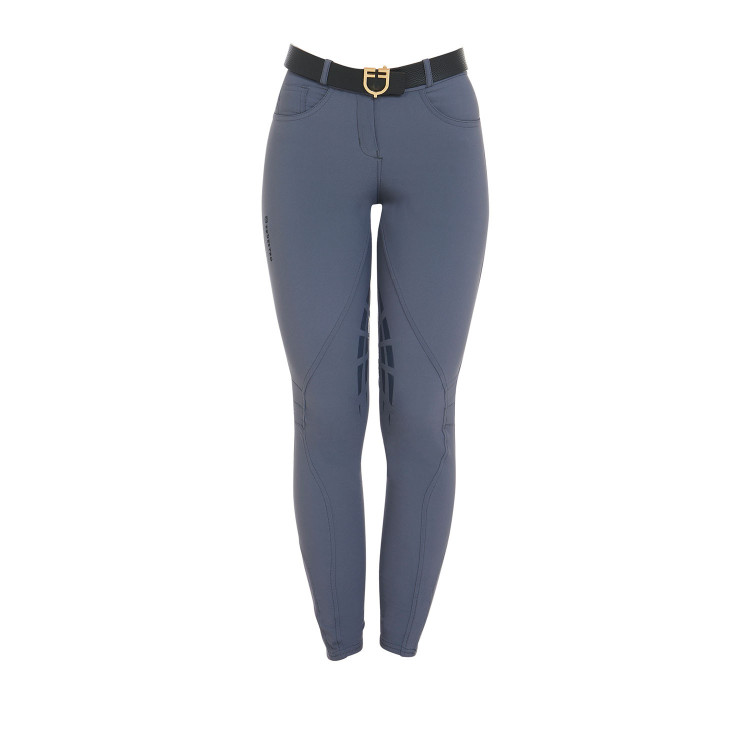 Pantalon femme avec grip genou en tissu technique Clio Equestro