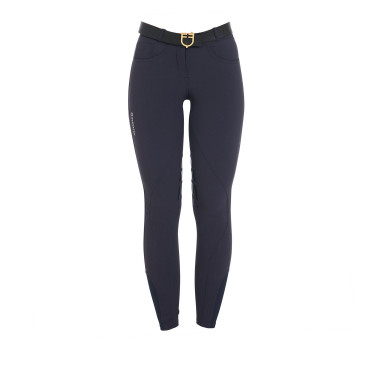 Pantalon femme avec grip genou en tissu technique Clio Equestro Pantalon femme avec grip genou en tissu technique Clio Equestro