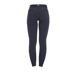 Pantalon femme avec grip genou en tissu technique Clio Equestro Marine Bleu marine Pantalon femme avec grip genou en tissu technique Clio Equestro Marine Bleu marine