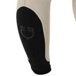 Pantalon femme avec grip intégral Aria en tissu technique Equestro Oxford tan Rose
