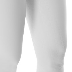 Pantalon femme avec grip intégral Aria en tissu technique Equestro Blanc