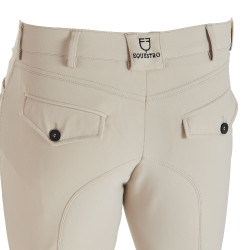 Pantalon été homme Caspar Light Equestro Oxford tan Rose