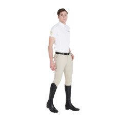 Pantalon été homme Caspar Light Equestro Oxford tan Rose