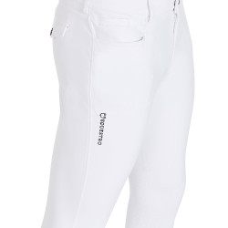 Pantalon été homme Caspar Light Equestro Blanc