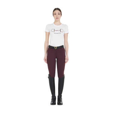 Pantalon été femme Zenda Light Equestro Prune Violet