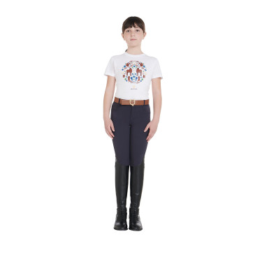 Pantalon enfant en tissu technique Equestro Pantalon enfant en tissu technique Equestro