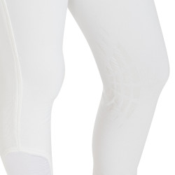 Pantalon enfant en tissu technique Equestro Blanc