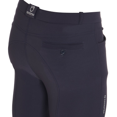Pantalon avec grip genou homme en tissu technique Equestro Pantalon avec grip genou homme en tissu technique Equestro