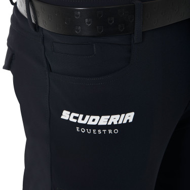 Pantalon avec grip genou homme collection Scuderia Equestro Pantalon avec grip genou homme collection Scuderia Equestro