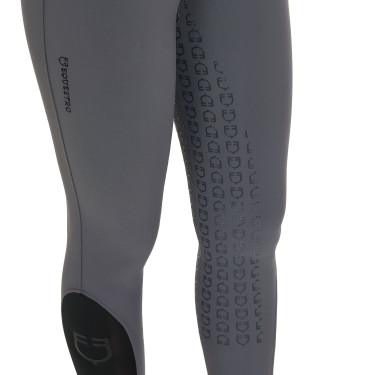 Pantalon ajusté femme avec grip complet Aria Equestro Asphalte Gris