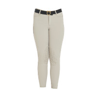 Pantalon ajusté enfant Amani Equestro Tidal foam Beige