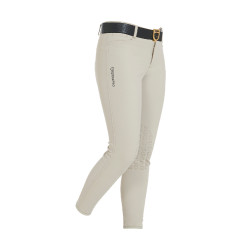 Pantalon ajusté enfant Amani Equestro Tidal foam Beige