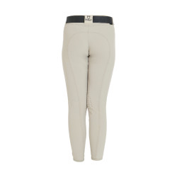 Pantalon ajusté enfant Amani Equestro Tidal foam Beige