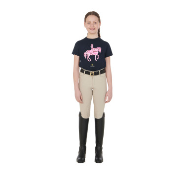 Pantalon ajusté enfant Amani Equestro Tidal foam Pantalon ajusté enfant Amani Equestro Tidal foam