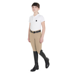 Pantalon ajusté enfant Amani Equestro Encens Beige