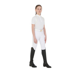 Pantalon ajusté enfant Amani Equestro Blanc