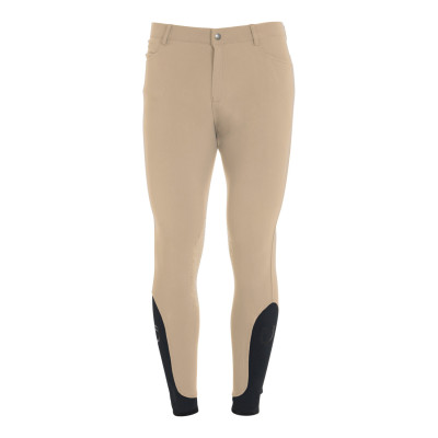 Pantalon ajusté avec grip homme avec logo Caspar Equestro Encens