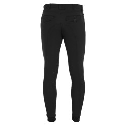 Pantalon ajusté avec grip homme avec logo Caspar Equestro Noir