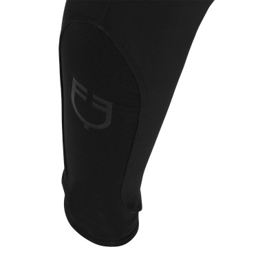 Pantalon ajusté avec grip homme avec logo Caspar Equestro Noir
