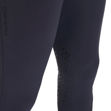Pantalon ajusté avec grip homme avec logo Caspar Equestro Marine Bleu marine