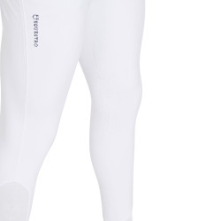 Pantalon ajusté avec grip homme avec logo Caspar Equestro Blanc