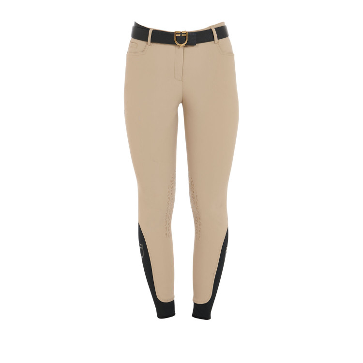 Pantalon ajusté avec grip femme avec logo Zenda Equestro