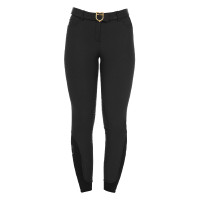 Pantalon ajusté avec grip femme avec logo Zenda Equestro Noir Pantalon ajusté avec grip femme avec logo Zenda Equestro Noir