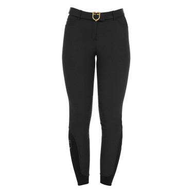 Pantalon ajusté avec grip femme avec logo Zenda Equestro