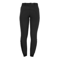 Pantalon ajusté avec grip femme avec logo Zenda Equestro Noir Pantalon ajusté avec grip femme avec logo Zenda Equestro Noir