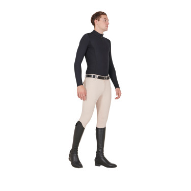 Pantalon ajusté avec grip intégral homme Aria Equestro Dollar sable Blanc