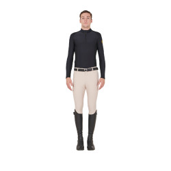 Pantalon ajusté avec grip intégral homme Aria Equestro Dollar sable Blanc