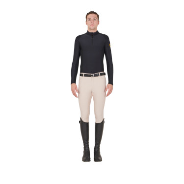 Pantalon ajusté avec grip intégral homme Aria Equestro Dollar sable Blanc